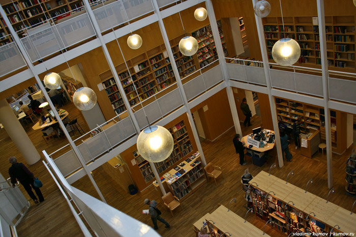 Городская библиотека. Мальмё, Швеция