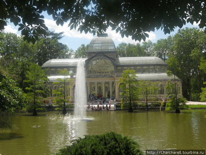 Стеклянный дворец (Парк Эль Буэн Ретиро) Мадрид, Испания