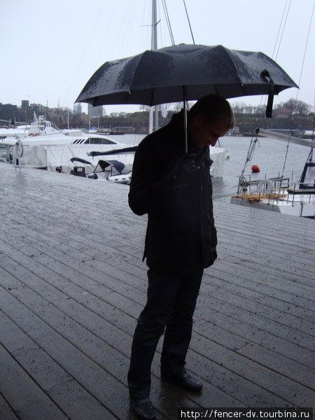 Дождливый декабрьский Осло Осло, Норвегия