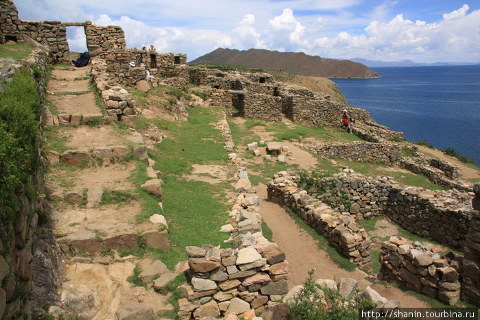 Место рождения инков Исла-дель-Сол, Боливия