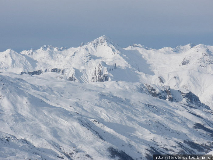 Снежные вершины Савойских Альп Валь-Торанс, Франция