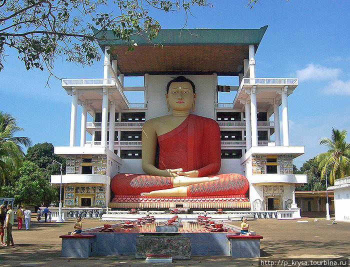 Огромный Будда Матара, Шри-Ланка