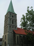 Пирамидальная башня церкви