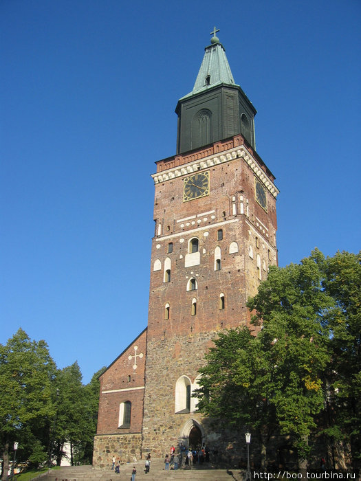 Турку. Кафедральный собор - символ города Турку, Финляндия