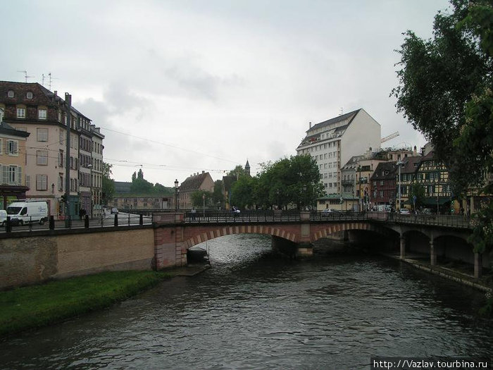 Узорный мост Страсбург, Франция