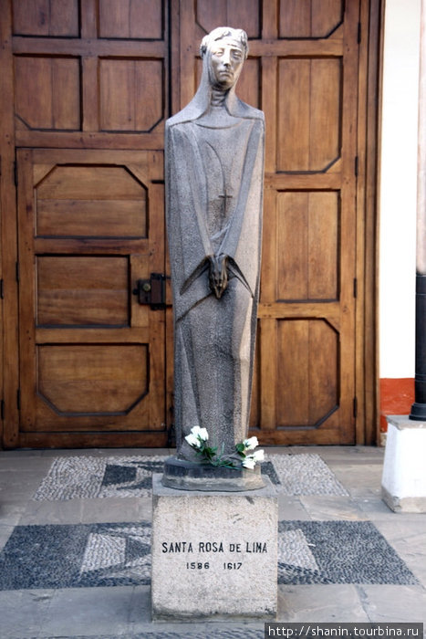 Статуя Святой Розы Лимской Лима, Перу