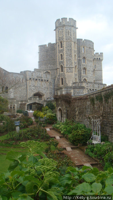 Замок и садик Виндзор, Великобритания