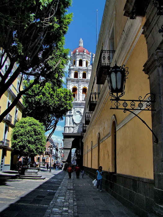 Фото-прогулка по городу Пуэбла Пуэбла, Мексика