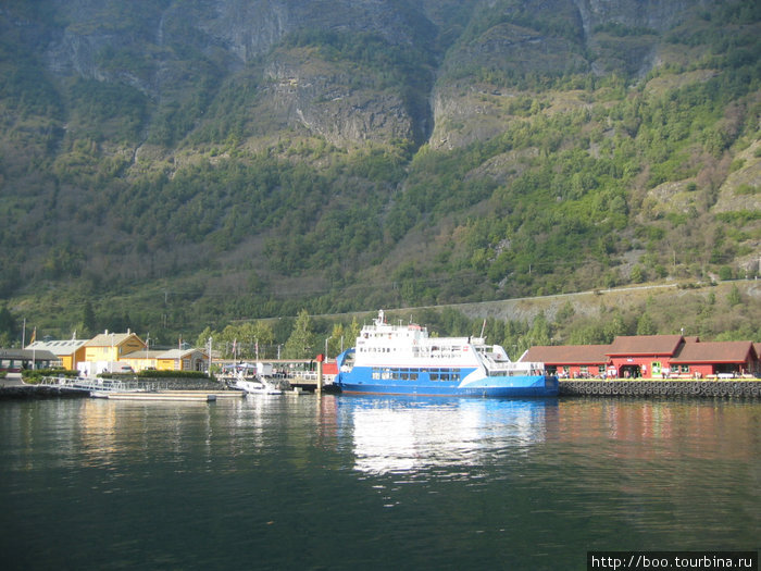 пристань Флом Гудванген, Норвегия
