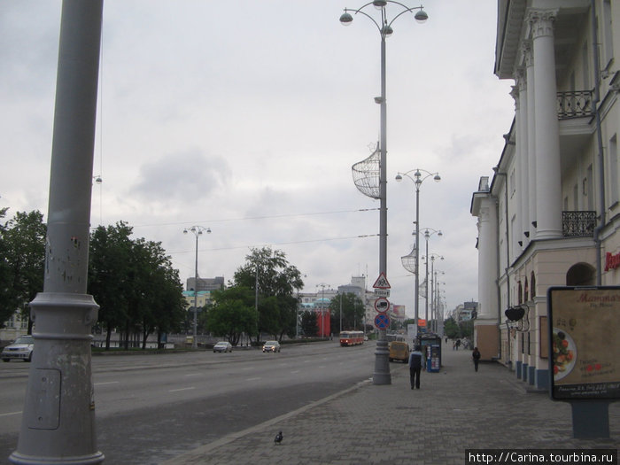 Улица Ленина. Екатеринбург, Россия