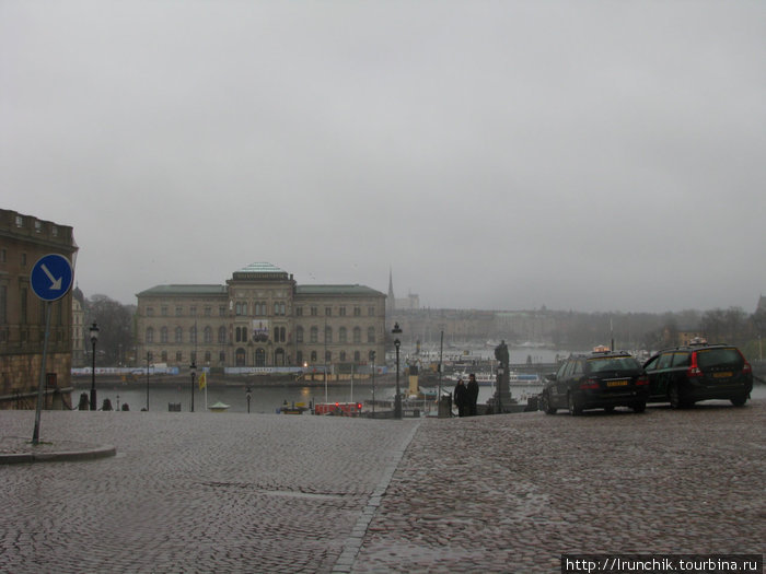 Стокгольм сквозь капли осеннего дождя Стокгольм, Швеция