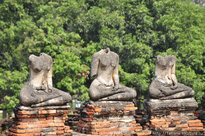 Город Аютия  - объект Всемирного наследия ЮНЕСКО Аюттхая, Таиланд