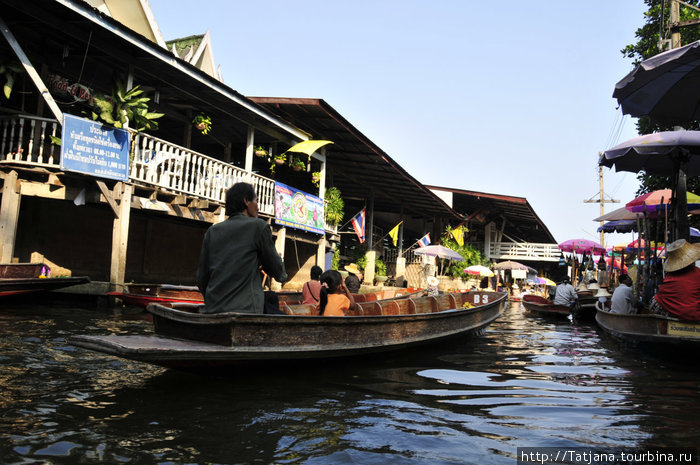 Плавучий рынок на реке Квай. Бангкок, Таиланд