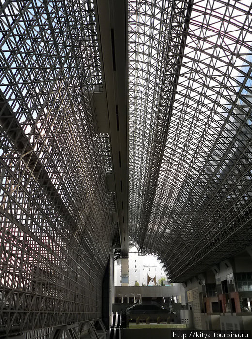 Киотский вокзал Киото, Япония