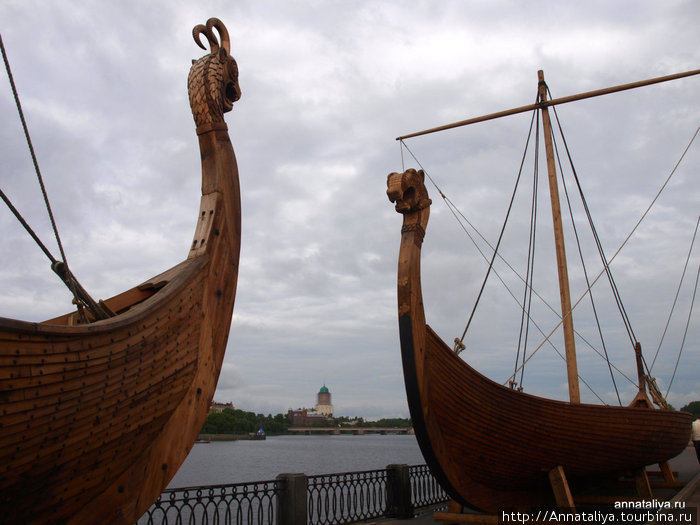 Корабли викингов Выборг, Россия