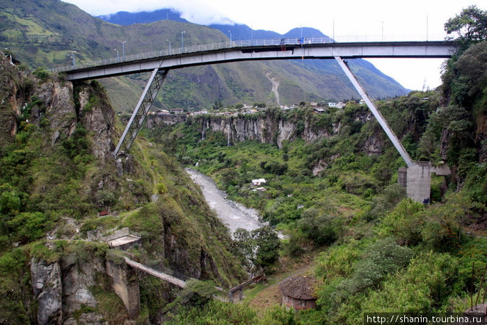 Два моста и каньон Баньос, Эквадор