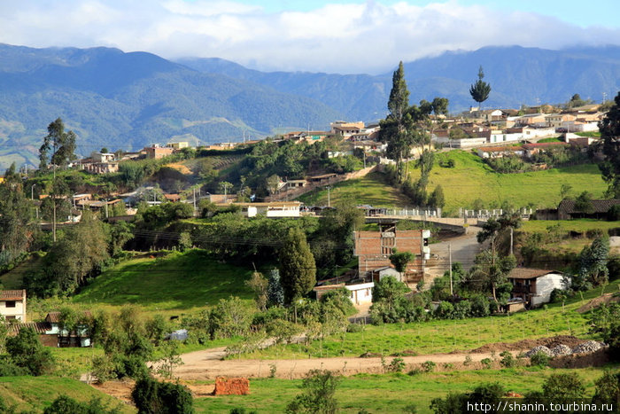 Город Сан Габриель — общий вид Провинция Имбабура, Эквадор