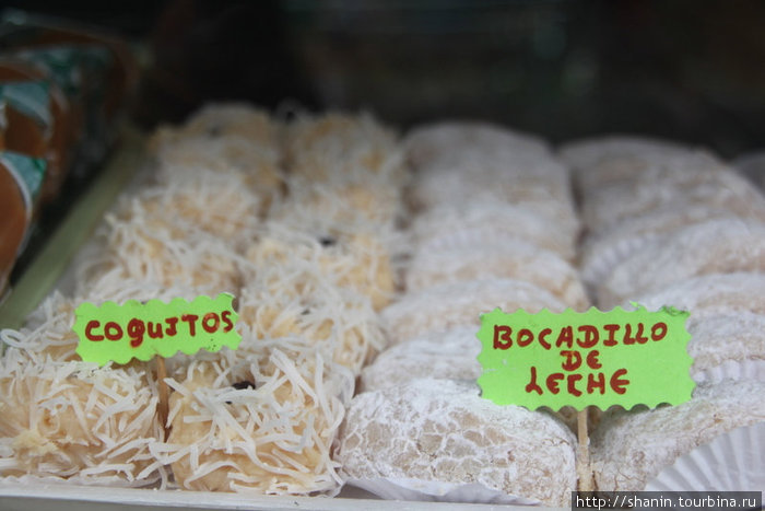 Пирожные с кокосовой стружкой Богота, Колумбия