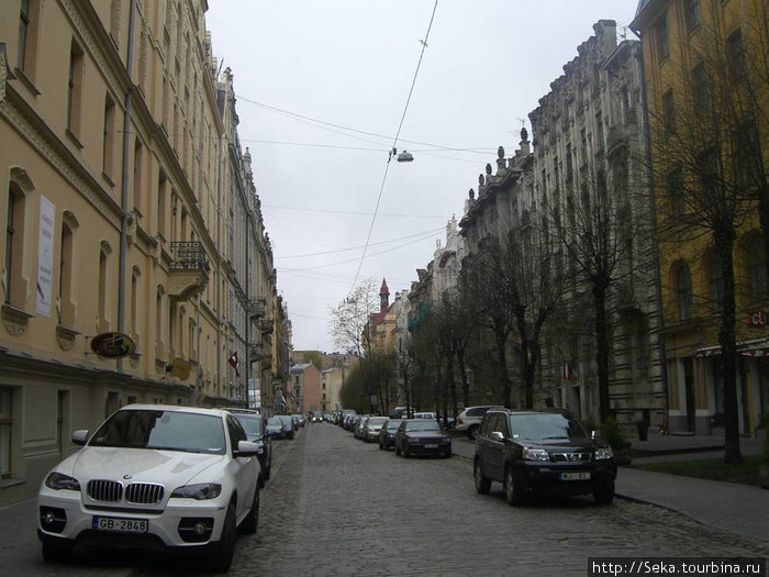 Улица Алберта Рига, Латвия