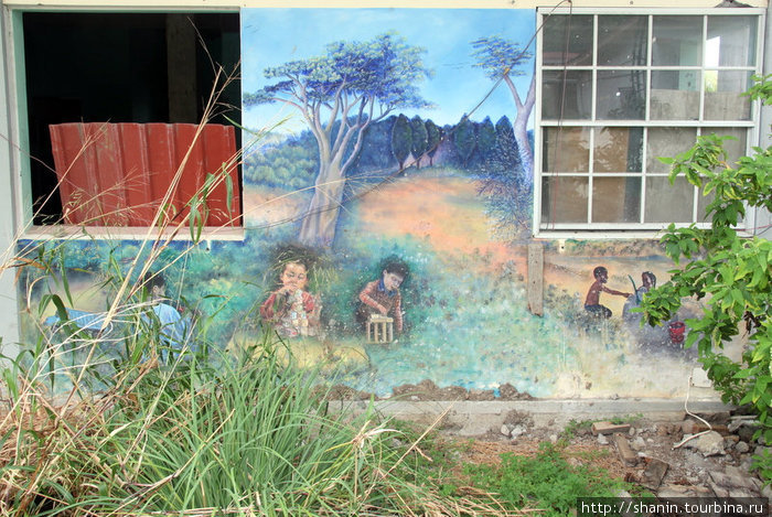 Заброшенный детский сад Виктория, Гренада