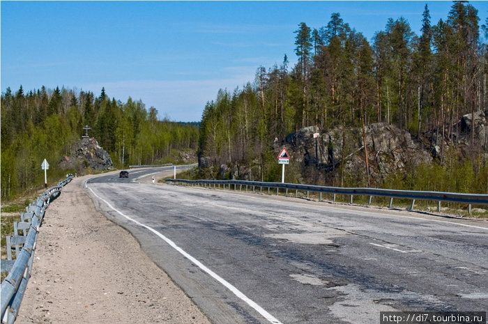 На подъездах к Медвежьегорску Республика Карелия, Россия