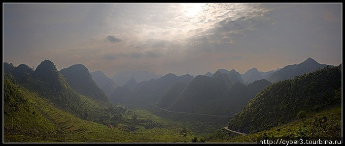 Дорога на Meo Vac Ха-Зянг, Вьетнам