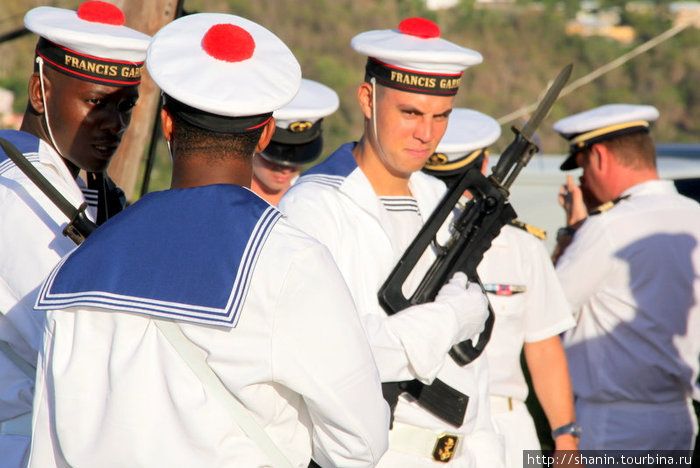 Французские моряки Сент-Джорджес, Гренада