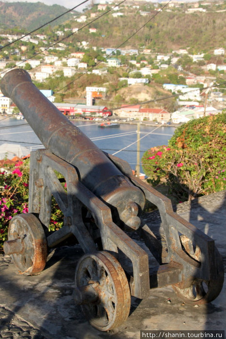 Старая пушка Сент-Джорджес, Гренада