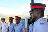 Группа полицейских с Гренады