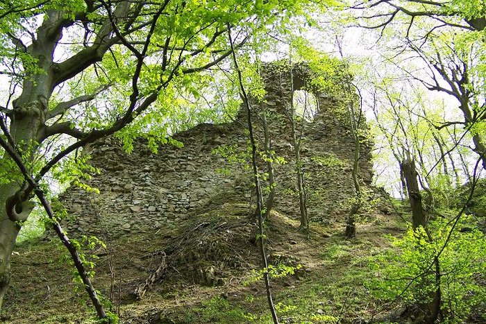 Руины замка 
