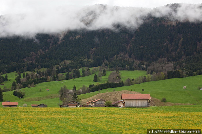 Баварские Альпы Земля Бавария, Германия