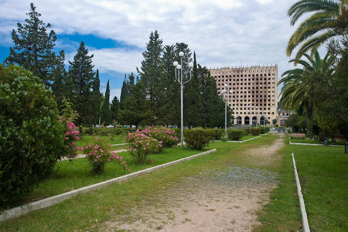 Дом правительства Сухум, Абхазия