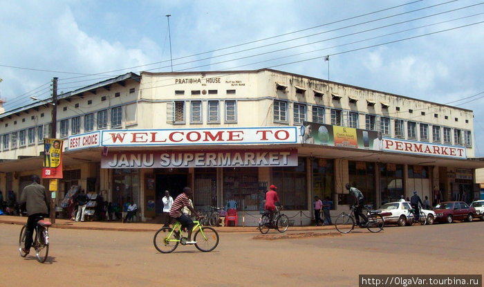 На улицах Джинджы Джинджа, Уганда