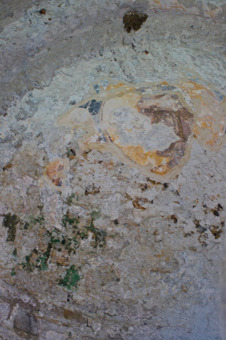 Некоторые из фресок созранились Очамчырский район, Абхазия