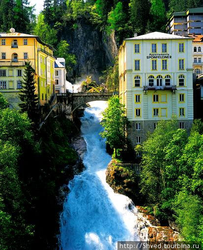 Изумительный город среди глухих гор и деревень... Бад-Гаштайн, Австрия