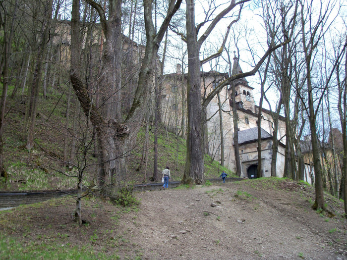 Оравский замок Оравски-Подзамок, Словакия