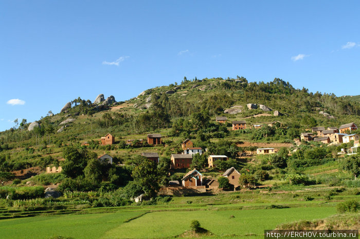 Мадагаскар: вид сверху и снизу Мадагаскар