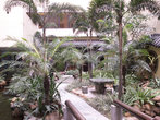 Внутренний сад отеля.