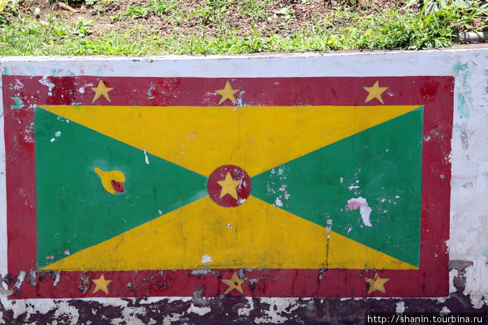 Флаг Гренады Виктория, Гренада