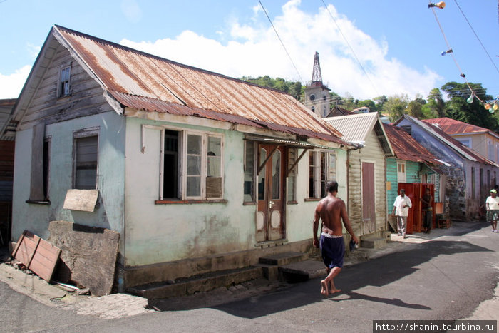 Остров заброшенных домов Гренада