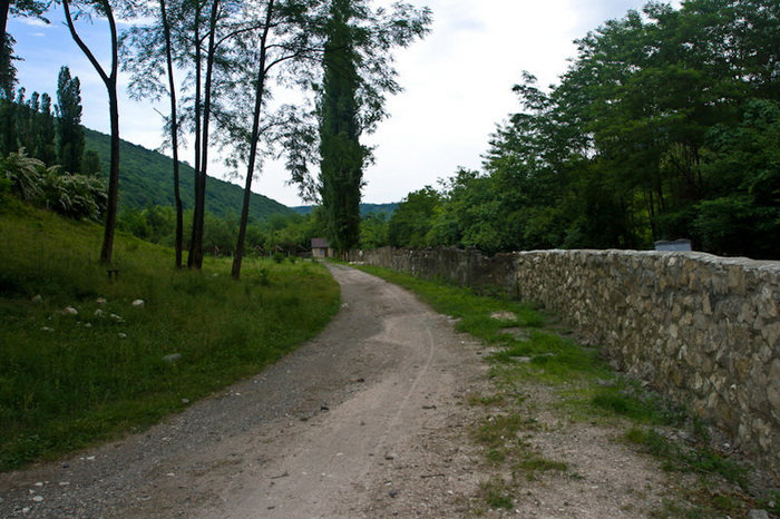 Монастырь в Каманах Команы, Абхазия