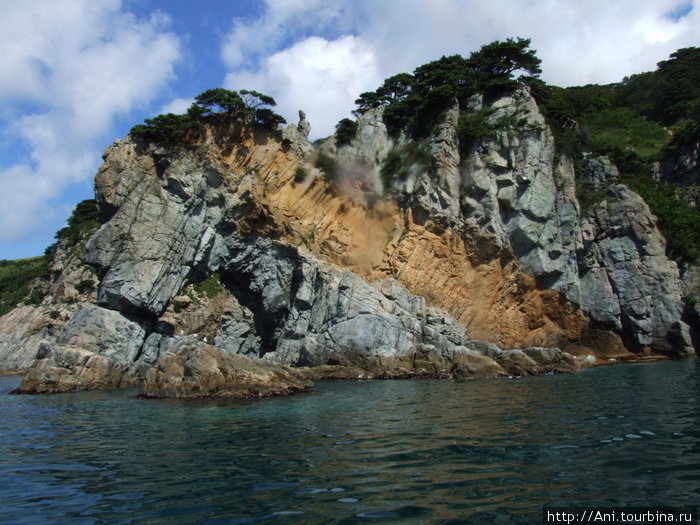 на морской прогулке, Японское море. Владивосток, Россия