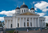 Воскресенский собор
Построен в 1814 — 1842 гг. по проекту архитектора М.П.Коринфского в память о победе России в войне 1812 г.