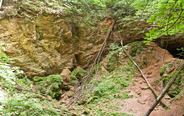 Пещеры Ичалковского бора Нижегородская область, Россия