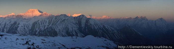Панорама целиком. Непал