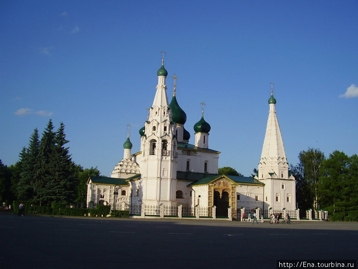 Илья Пророк на Советской площади Ярославль, Россия