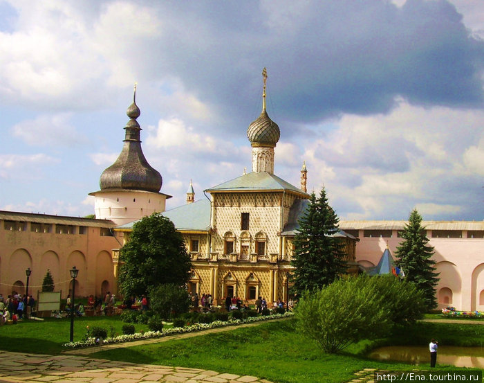 29.08.2009. Ростов Великий. Кремль. Церковь Одигитрии Ростов, Россия