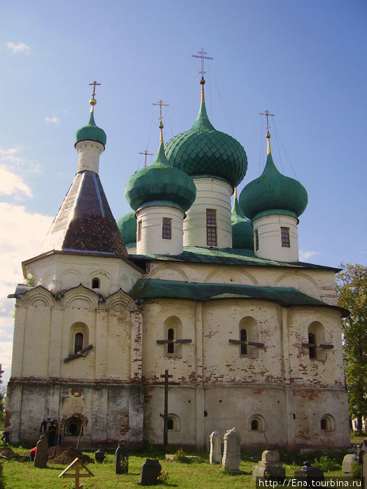 30.08.2009. Ростов Великий. Богоявленский Авраамиев мужской монастырь. Богоявленский собор Ростов, Россия