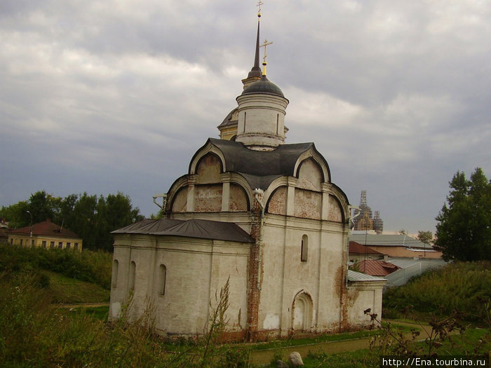 29.08.2009. Ростов Великий.  Церковь Вознесения Господня (Исидора Блаженного на Валах), оставившая очень сильное впечатление Ростов, Россия