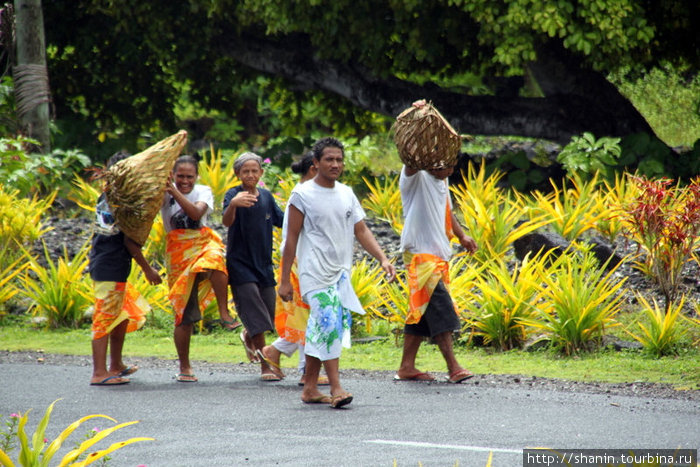 Мир без виз - 104. Гейзеры на берегу моря Остров Савайи, Самоа